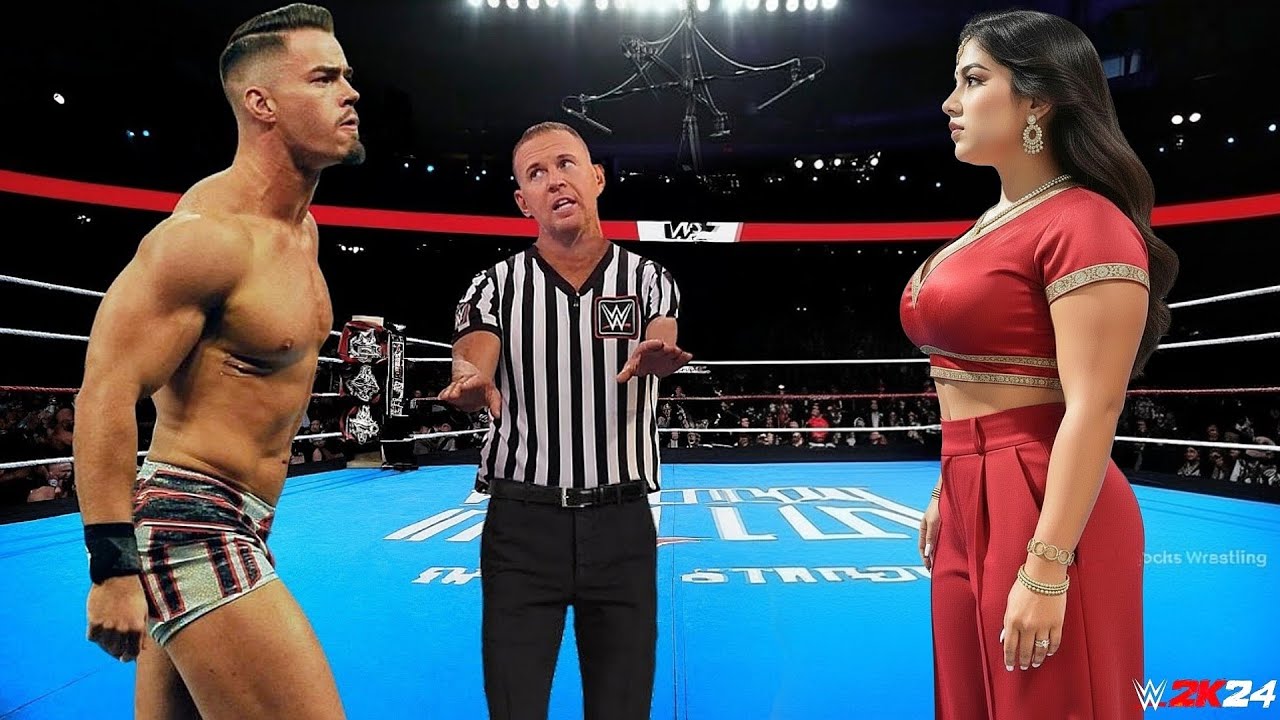🔥WWE 2K24 - Austin Theory vs Janna - FULL MATCH | WWE2K Nov 26, 2024