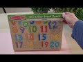 Learning Is Funny with Melissa & Doug Numbers Sound Puzzle