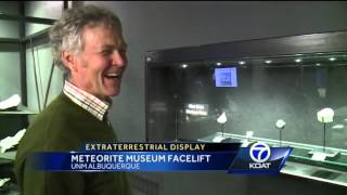 UNM's Meteorite Museum Gets Martian Influence