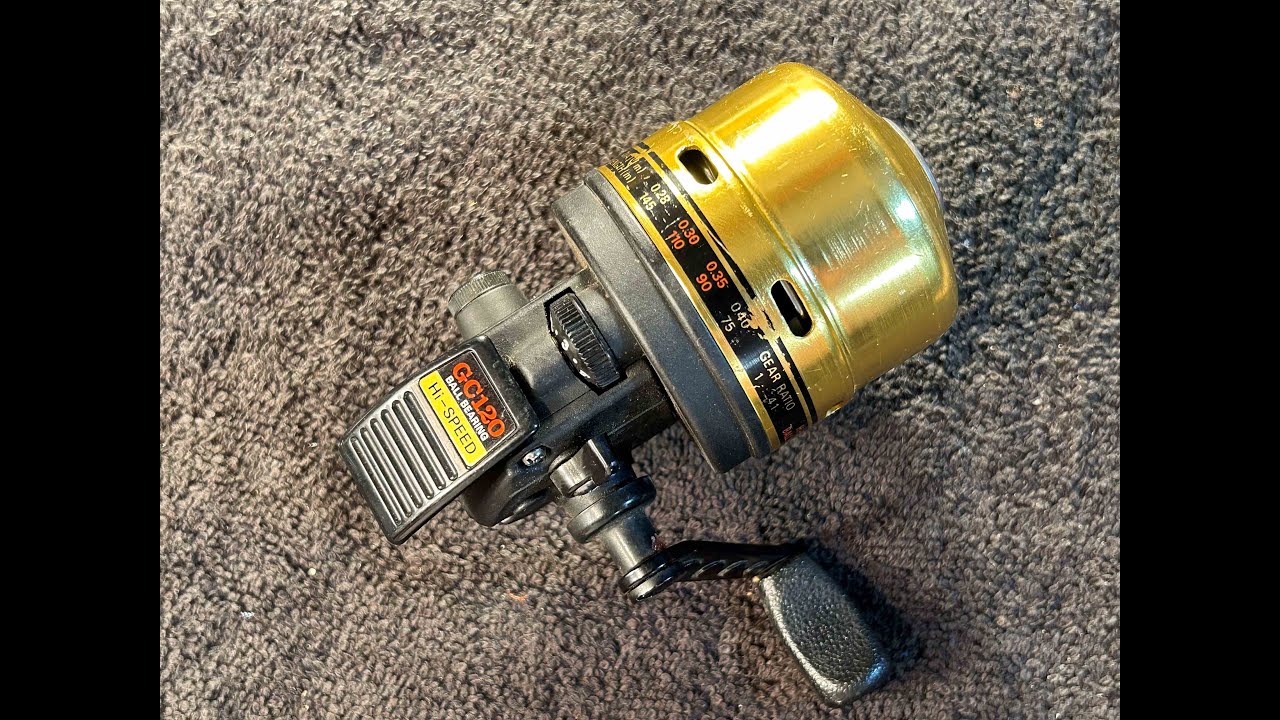 Daiwa GC120 -- Service and Lubrication -- Young Martin's Reels