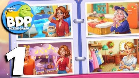 Design Blast - Match & Home - Gameplay Part 1 Levels 1-7 (Android, iOS) - Toturial