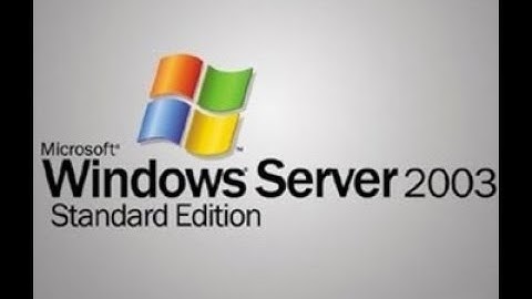 Windows Server 2003 R2 Standard Edition SP2 VL with Update Luglio 2015 ITA