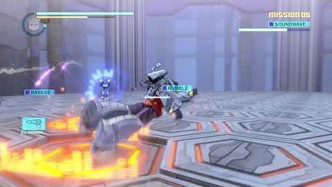 TRANSFORMERS: Devastation, Grimlock vs Soundwave