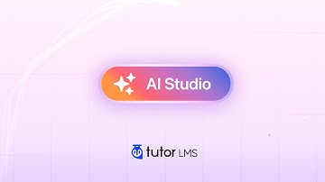 Tutor LMS AI Studio: Generate Entire Courses in Just One Click!