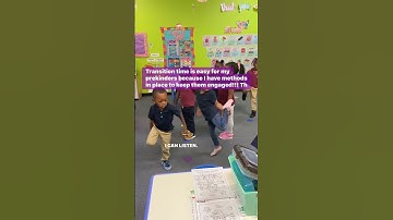 Transition time is easy #explorepage #teacher #viralvideo #prek #trending #fypage
