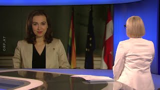 Justizministerin Alma Zadic (Grüne)  im "ZIB 2"-Interview Do., 10.6.2021