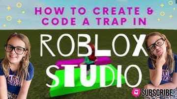 HOW TO CREATE AND CODE A TRAP IN ROBLOX STUDIO KIDS CODING TUTORIAL (CREATE YOUR OWN OBBY GAME)!