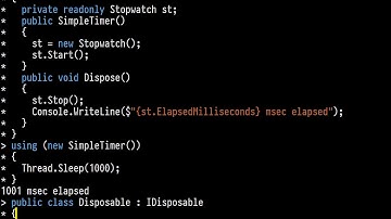Exploiting IDisposable
