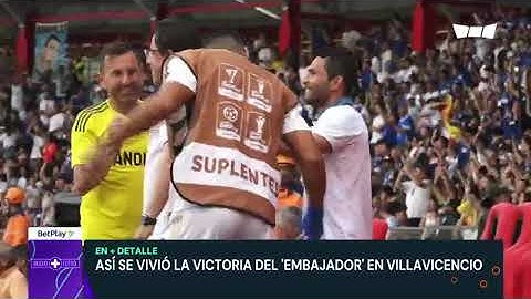 ¡Falcao rugió y prendió la fiesta embajadora! Así se vivió el primer gol del 'tigre' con Millonarios