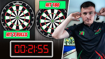 How FAST Can You Play DARTS? (INSANE Darts Challenge)