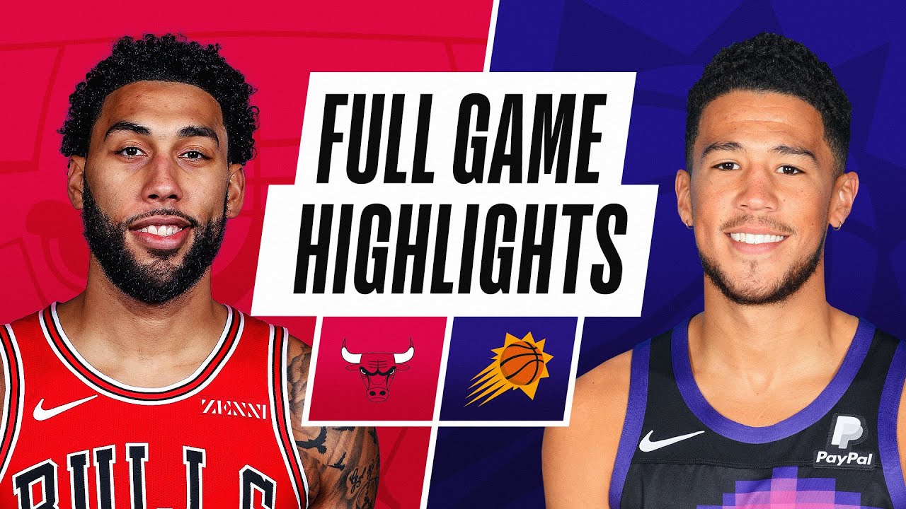 Full Phoenix Suns-Chicago Bulls Highlights 🎥