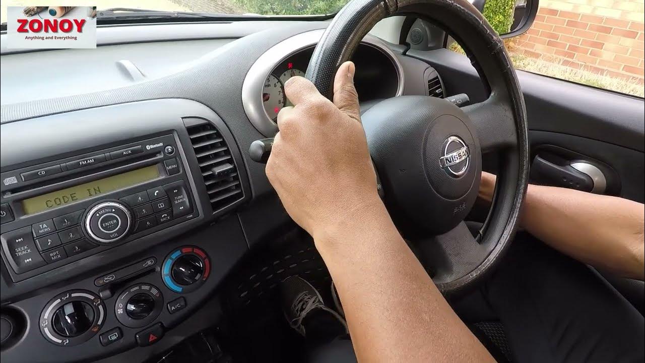 HOW TO UNLOCK STEERING WHEEL LOCKED WHEEL YouTube