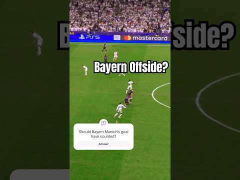 Bayern Munich&#39;s offside goal vs. Real Madrid ❌️ | De Ligt disallowed unfairly? #championsleague