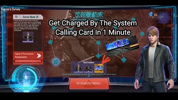 How to Get FREE Charged by the System Calling Card | Legendary | Cod Mobile Togusa Survey Event
