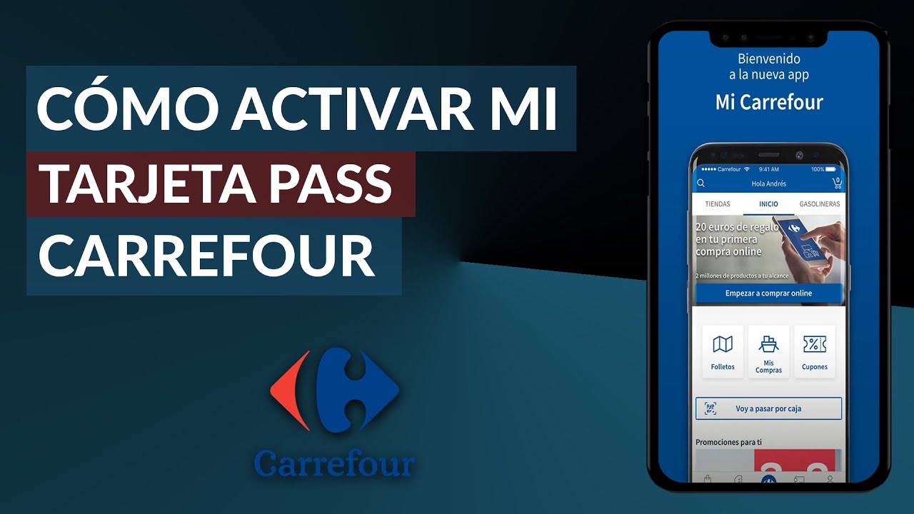 Cómo Activar Tarjeta Pass Carrefour - Consigue tu Pin en Carrefour - YouTube