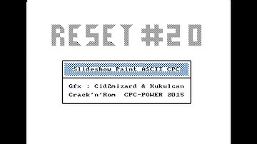 [Amstrad CPC] SlideShow Paint Ascii CPC by Kukulcan - Demo CNR Team