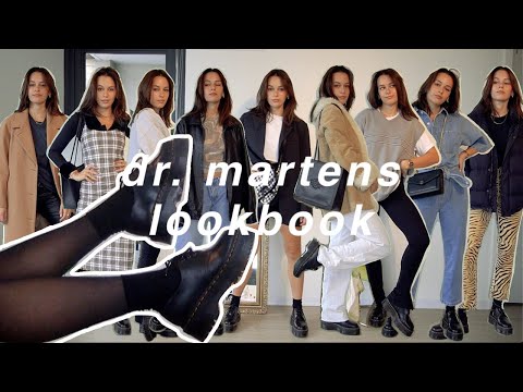 how to style doc martens | 1461 lookbook