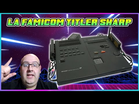 La Sharp Famicom titler AN-510  avec RVB et s-video