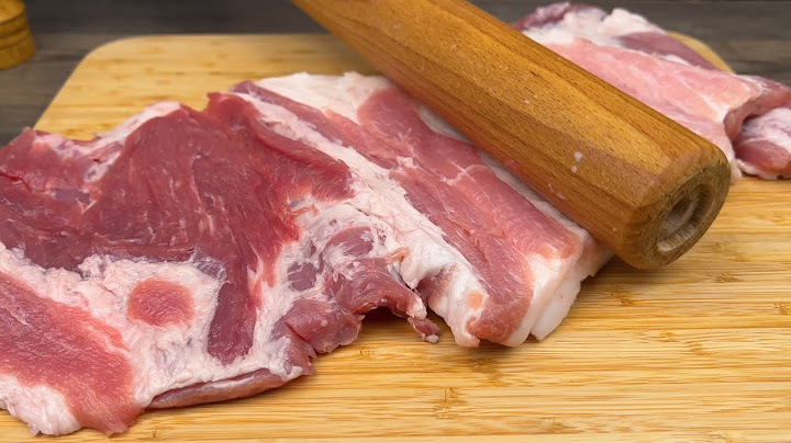 I take a rolling pin and the cheapest meat! I'll show you what happened