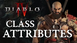 Diablo IV Class basics - Main stat and Secondary stats & more!