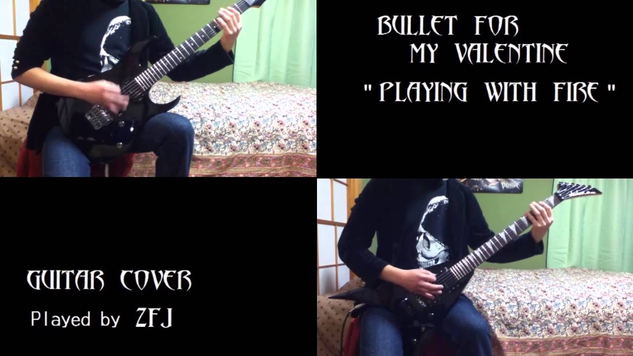Bullet For My Valentine Playing With Fire Dual Guitar Cover (with