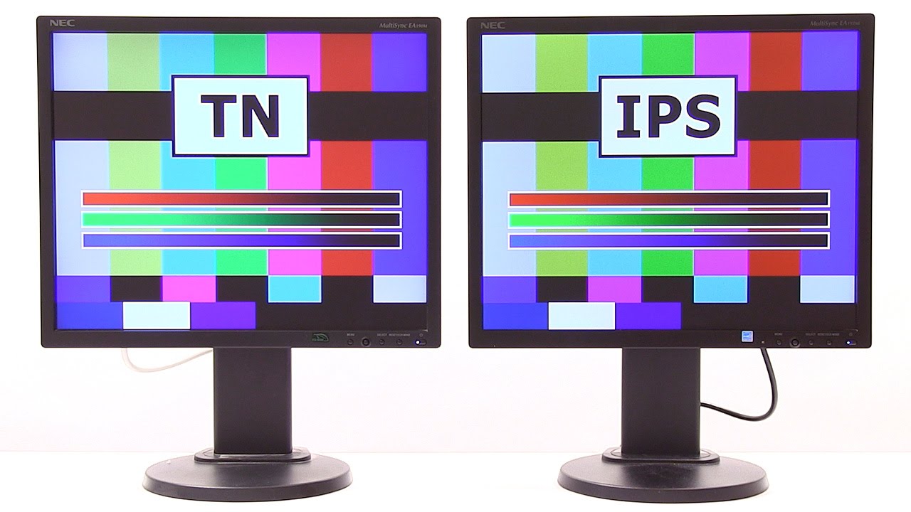 LCD Monitors (TN v IPS) - YouTube