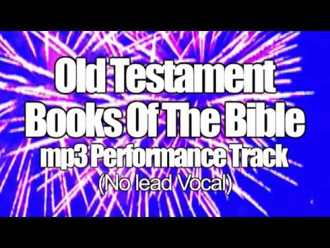 OLD TESTAMENT BOOKS OF THE BIBLE MP3 Track (No Lead Vocal)