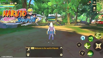 Naruto: Slugfest Gameplay (OPEN WORLD MMORPG) Android/IOS