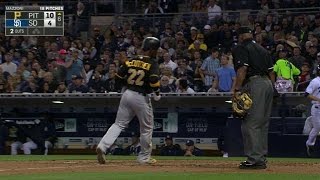 PIT@SD: Walker, McCutchen score on Amarista's error