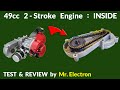 49cc Engine 2-Stroke Pull Start with Transmission For Mini Moto Dirt Bike | Review ( Mr Electron )