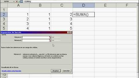 Como introducir fórmulas básicas en Excel