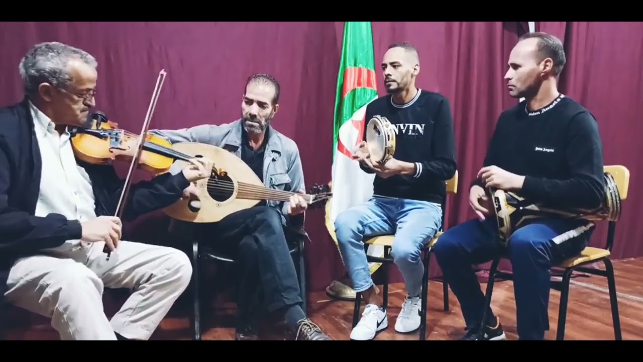 أغنية قطار الحياة للفنان عبد الهادي بلخياط في جلسة موسيقية  مع استاد رقاد غالي وشكرا