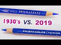 Comparing 80 YEAR OLD Prismacolor VS 2019 Prismacolor Pencils: Have They Gotten Better Or Worse?