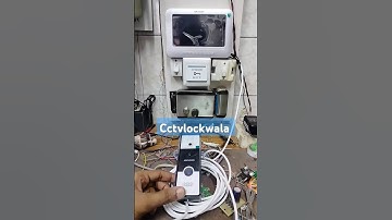 Hikvision Video Door Phone with Electric door lock, hawk vision electronic door lock Installation