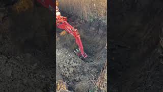 Politicians Crashed, Relax It Is Just A Joke Kubota Bx25 Backhoe Digging.