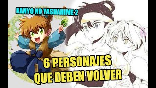 6 personajes que deben volver en Hanyo no Yashahime Temporada 2
