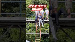 🔥Worlds Fastest Firemen🔥 #extreme #shorts #fastest