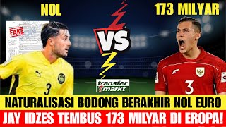 #7 SKANDAL NOL EURO: Jay Idzes Dihargai 173 Miliar, Karier 7 Pemain \