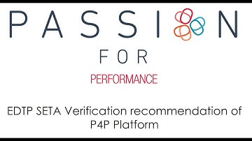 ETDP SETA Verification using P4P