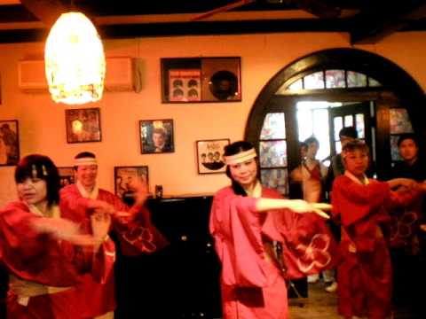 Shanghai Yayoi zakura branch debut (上海弥生桜Yosakoi首次演出)