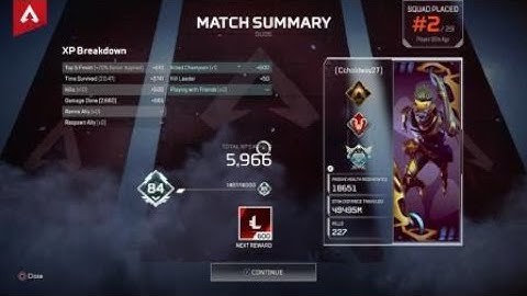 I GOT MY FIRST 2K BADGE LETS GOOOOO  Apex legends