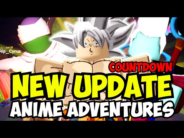 [NEW CODE] MASSIVE UPDATE! Anime Adventures Update 5 Countdown! 