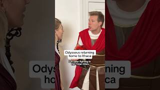 Odysseus Returning Home to Ithaca...