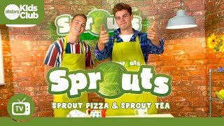 SPROUTS | Eating Sprout Pizza & Sprout Tea 😂 | Kids Show