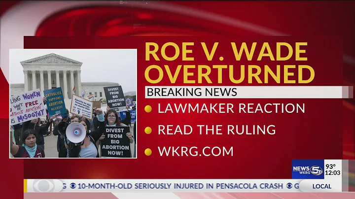 Alabama leaders react to Supreme Court overturning Roe v. Wade