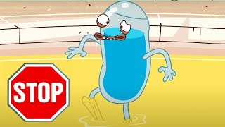 Stuck in the Mud | HYDRO and FLUID | Funny Cartoons for Children