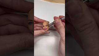 Turning Margot Robbie into totally hair #barbie part 1 #Shorts