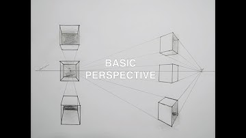 How To Draw 3D Boxes in One-Point Perspective and Two-Point Perspective (Easy Tutorial)