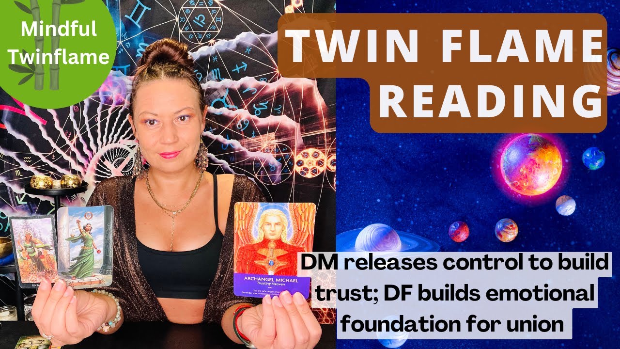TWIN FLAME UPDATE I DM releases control to build trust 👏🏻 DF builds ...