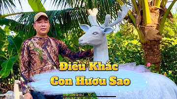 Cách Đắp Con Hươu Sao. Cơ Sở Điêu Khắc Thế Anh : 0968890138 Nhận Thi công Các Công Trình Điêu Khắc